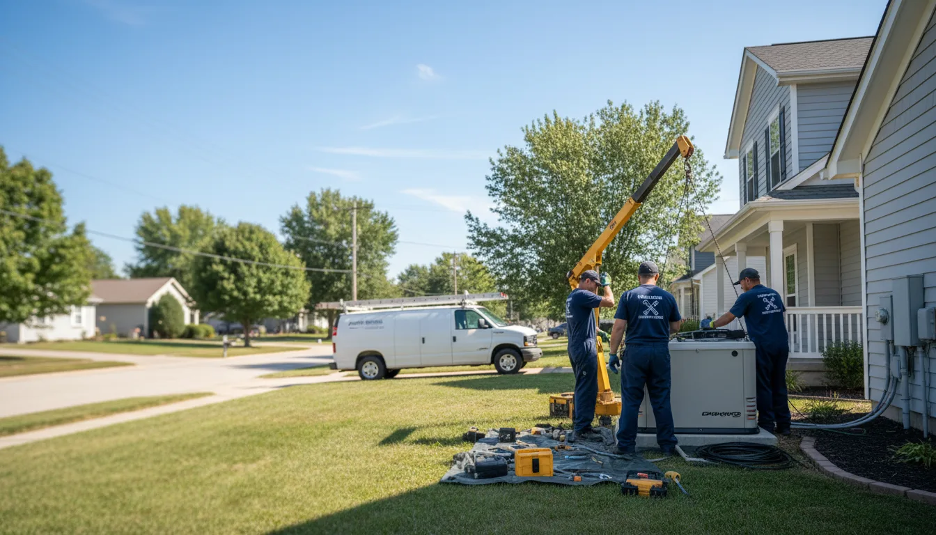 Generator Installation in Hernshaw, WV near me